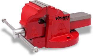 VISKO 763 Bench Vice 75mm (No. 0) , Steel Fixed Base Vise Multi Vise Tool