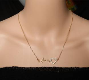 D-Rock Stylish beautiful pendant for girls & women Gold-plated Alloy, Metal Pendant