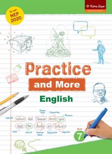 Practice and More Book 7 English (NEP 2020) | English Book For Class 7 By Ratna Sagar