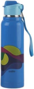 cello Puro Steel-X Benz Pro 900 Insulated Inner Steel Outer Plastic Water Bottle 730 ml Bottle