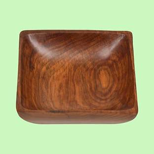 Soulvinee Wooden Serving Bowl Serving-blow Disposable