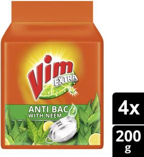 Vim Extra Anti Bac with Neem Dishwash Bar
