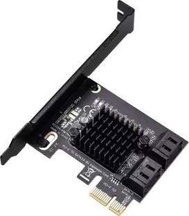 Etzin NVIDIA 6 Port SATA 3 PCI Express Expansion Card(EPL-752PC) DDR2 1 GB NVIDIA Chipset 8 bit 60 MHz Graphics Card