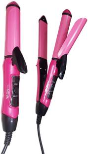 SAFARTRADERS 2in1 Professional Solid Smooth Ceramic Hair Curler Curling Iron
