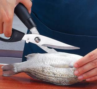 JMALL Fish Chicken Mutton Meat And Bone Cutting Multipurpose Knife Stainless Steel All-Purpose Scissor
