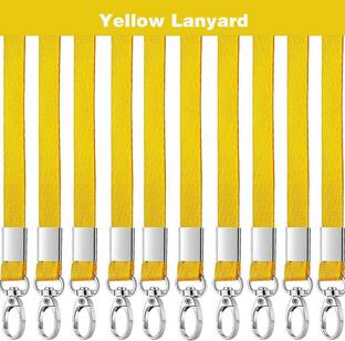 Dotpot 10Pcs Nylon Lanyard,Lanyards Swivel Hooks Clips Great for ID Card Holders Lanyard