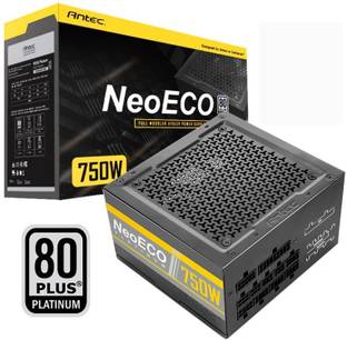 Antec NE750 PLATINUM 750 Watts Gaming PSU with 9 SATA Cables