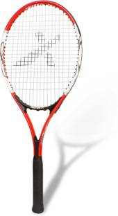 VECTOR X Vxt 520 27 inches Senior with full cover Strung Tennis Racquet Red Strung Tennis Racquet