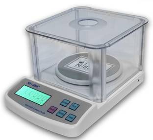 NIBBIN JEWELLERY DIGITAL WEIGHING SCALE, SF-400C (500 Gram X 0.01 g), USED IN, GOLD, SILVER, PLATINUM, GEMSTONES ORNAMENTS WEIGHT MEASURING MACHINE, # QUALITY ACCURACY ASSURANCE#, (WHITE) BETA-66, Weighing Scale (White) Weighing Scale