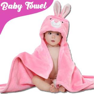Pandaoriginals Pink Free Size Bath Robe