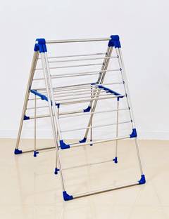 HomeMate Steel Floor Cloth Dryer Stand H-CDS-BB-1T-BLUE BUTTERFLY-1T