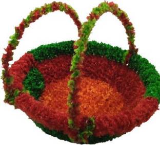 Kanha Krishna Ji winter special woolen carry basket size M 3 to 4 Jhula