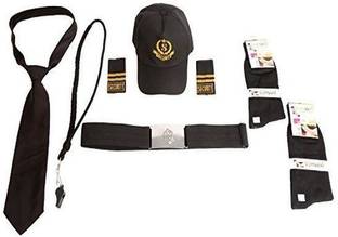 FABUNIFORMS Security Guard Accessories set (BLACK)  Office Set