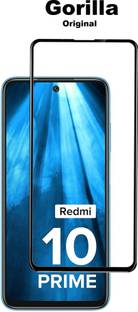Colorfly Edge To Edge Tempered Glass for REDMI 10 Prime, REDMI 10 Prime (Gorilla Original)