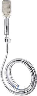 Flipkart SmartBuy Rectangular Flow HS-018 ABS Plastic Hand Shower with SS Tube 1.5 M and Hook Shower Head