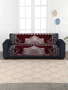 Multitex Chenille 3 Seater Sofa Floral Cover