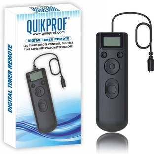 quikprof LCD Timer Time Lapse intervalometerNikon D3200 D3300 D5000 D5200 D7000 D7200  Camera Remote Control