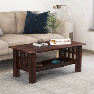 KendalWood Furniture coffee table | center table for living room | tea table Solid Wood Coffee Table