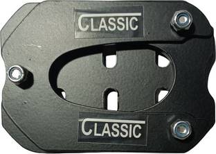 ULTRAWAY Side Stand Extender For Classic Royal Enfield Bike Matt Black (Pack Of 1) Foot Rest