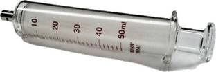 RSSW 50 ml 50cc glass syringe luer lock tip laboratory watch glass Laboratory Watch Glass