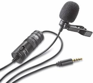 BOYA Lavalier Lapel Clip-on Omnidirectional Condenser 20ft Audio Cable Microphone