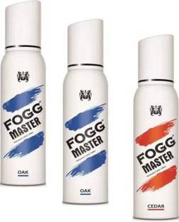 FOGG Master (2 OAK & 1 CEDAR) - 120ml each Perfume  -  120 ml
