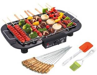 jamunesh enterprise SkewersStickswithWoodenHandleforBBQGrill Electric Grill