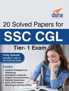 20 Solved Papers (2010-16) for SSC CGL Tier I Exam