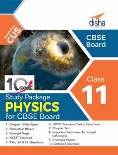 10 in One Study Package for CBSE Physics Class 11 with 3 Sample Papers