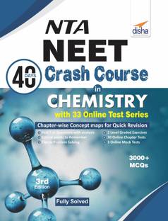 Nta Neet 40 Days Crash Course in Chemistry with 33 Online Test Series  - 3000+ MCQs 3 Edition