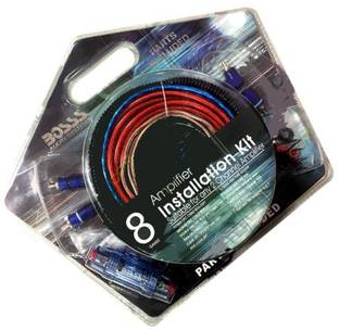 PTCMart Suitable For Any 2 amplifier Boss Audio System Amplifier Installation Wiring Kit Two Class B Car Amplifier