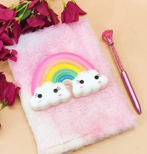 AMANVANI unicorn A5 Diary ruled 60 Pages