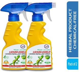 Home-Secure Lizard-Shield Herbal Lizard Repellent Spray, Natural Safe, Non-Toxic No Chemical
