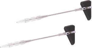 AKH69 Percussion Chrome Plated Handle Knee Hammer Taylor Model (Pack of 2) Medical Hammer