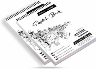 PANTONIC A5 Top Spiral-Bound Sketchpad for Artists | Sketching and Drawing Paper Doodling Sketch Pad