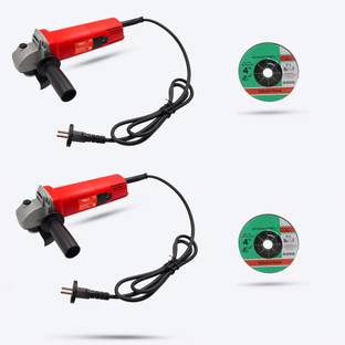 Hillgrove HGCM268M1 Professional High Quality Angle Grinder Machine with Wheel (Packo2) Angle Grinder