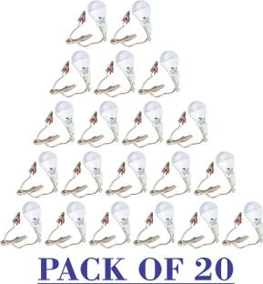 AP Source 9 W Basic Round 2 Pin LED Bulb