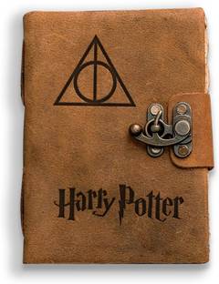 DI-KRAFT Leather Cover Engraved Diary With Metal Lock Daily Use Journal A5 Diary unruled 100 Pages