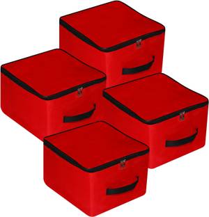 Billiondesigner Presents Presents Nylon Wardrobe Bag Underbed Moisture Proof Cloth Storage Organizer FW480_RED_PK004