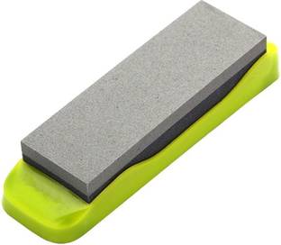 Play Box Whetstone Knife Sharpener Dual Side With Non Slip Stand Knife Sharpening Stone