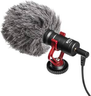 BOYA by-MM1 On-Camera Microphone for , Android Smartphones, DSLR Camera Microphone