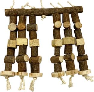 CONGO NATURAL PARROT TREAT Chew Toys Provide Essential of Wild for Medium & Large Birds Wooden Chew Toy, Training Aid For Bird