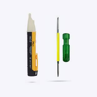 Hillgrove HGCM253M1 2in1 Reversible Standard Screwdriver with Non-Contact Voltage Tester Standard Screwdriver