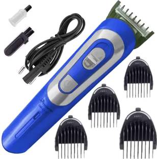 gemmey Rechargeable Cordless Low Noise Smooth Hair Clipper For Men Beard Shaver Trimmer 60 min  Runtime 4 Length Settings