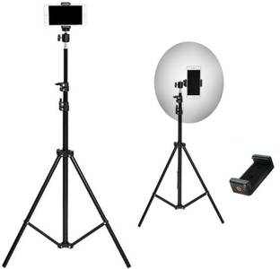 KSD Branded 2.1 Tripod Stand with Mobile clip video & PHOTOSHOT,REEL Tripod Tripod