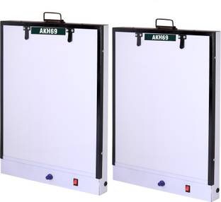 AKH69 Led X-ray view box (single fim) Front Control Button Black Frame pack of 2 X-Ray Viewer