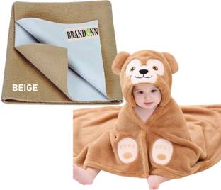 BRANDONN New Born Baby Gift Set Combo Pack for Baby Boys and Baby Girls Pack of 2 Pcs