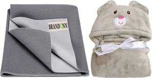 BRANDONN New Born Baby Gift Set Combo Pack for Baby Boys and Baby Girls Pack of 2 Pcs