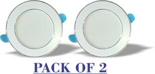 AP Source 7 WATT LED CONCEALED LIGHT ,BEST QUALITY, 4 Inch, Pack of 2 Recessed Ceiling Lamp