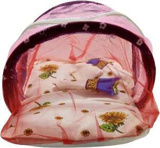 Kanha Laddu ji Mosquito net (size 0 to 2) Cotton All Purpose Chowki